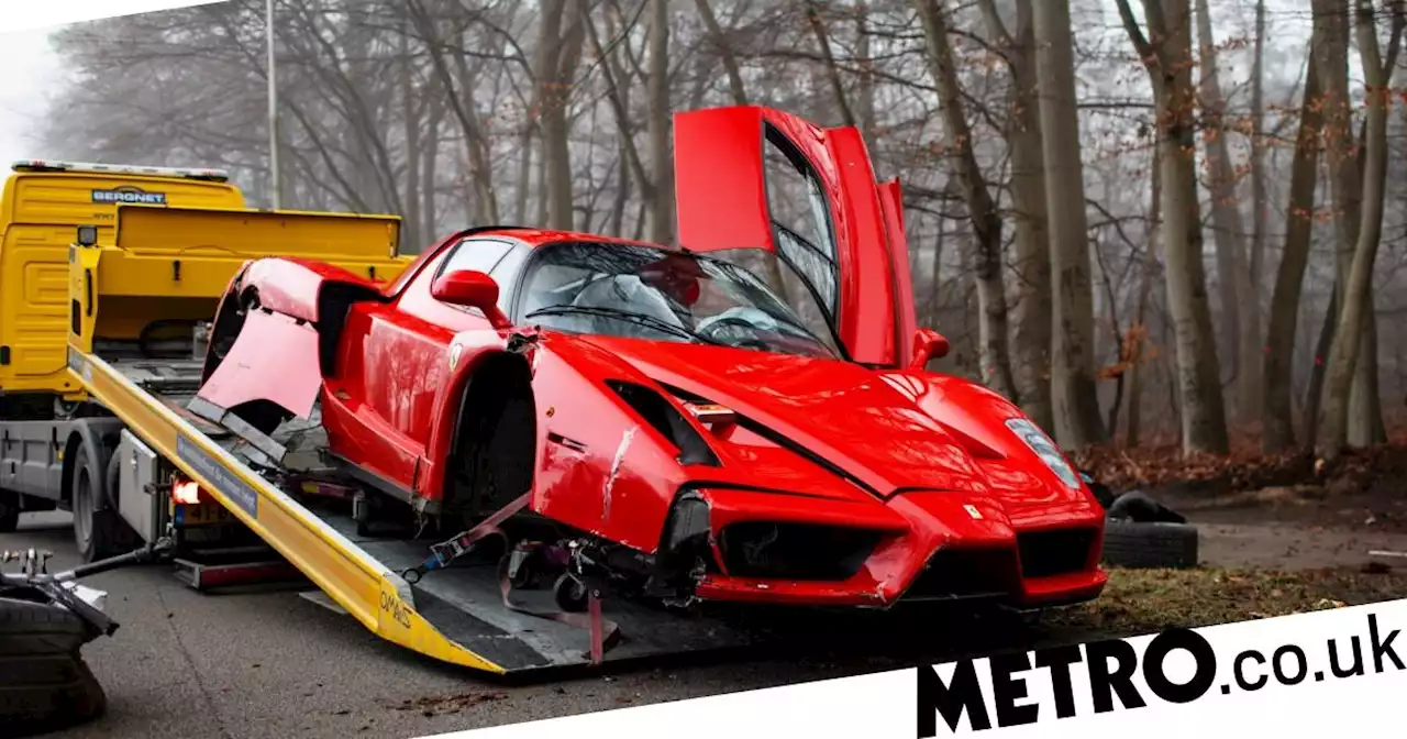 'Mechanic' crashes £2,500,000 Ferrari on way to dealership