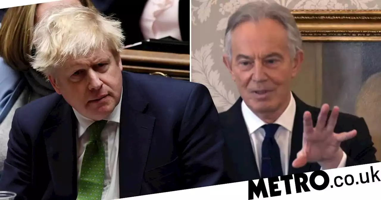 Tony Blair says UK facing 'inexorable decline' with Boris Johnson in power