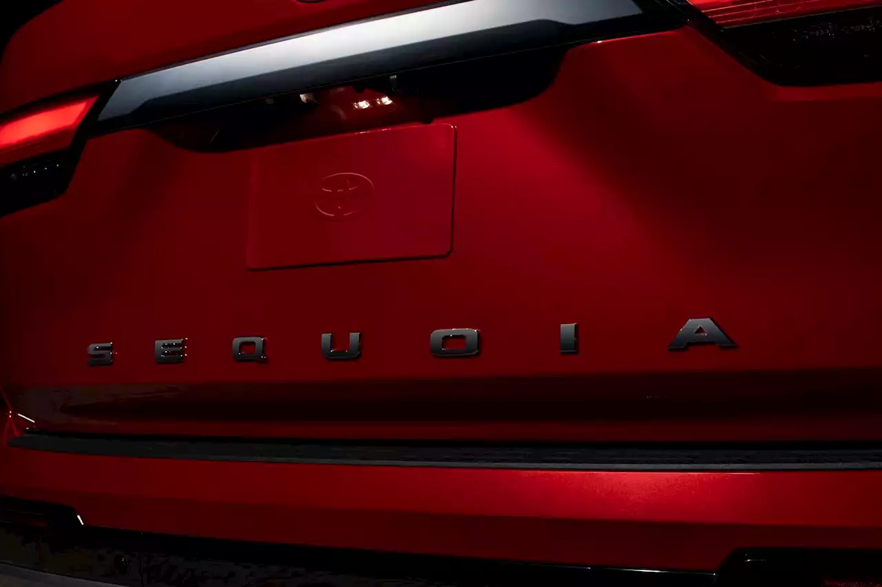 2023 Toyota Sequoia teased ahead of Jan. 25 reveal