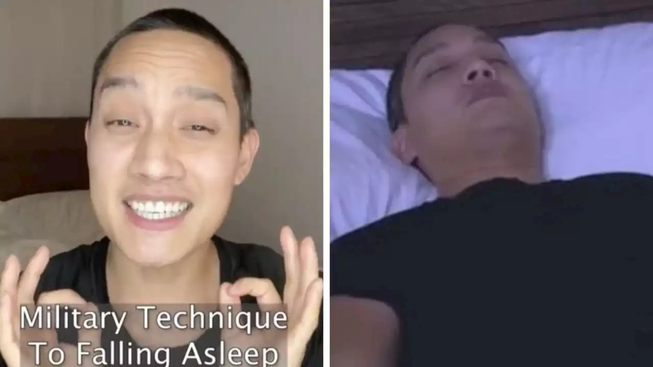 How to fall asleep in two minutes