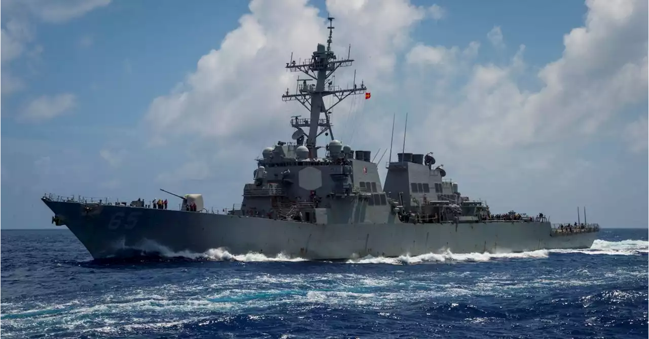 China says it warned away U.S. warship in South China Sea, U.S. denies