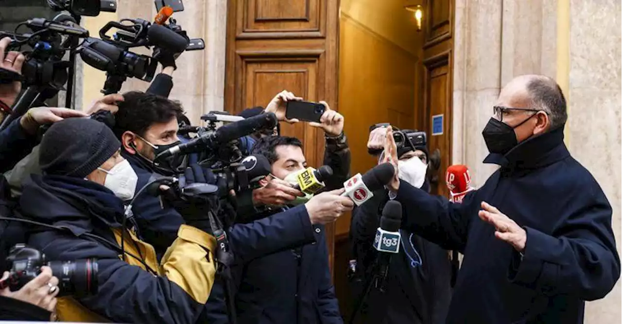 Quirinale, Letta cerca unità su Draghi ma pesano le divisioni M5S