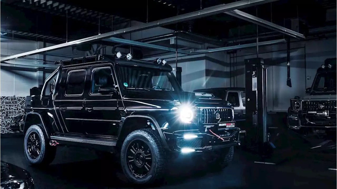 Brabus turns the Mercedes-AMG G63 into an 800-horsepower pickup