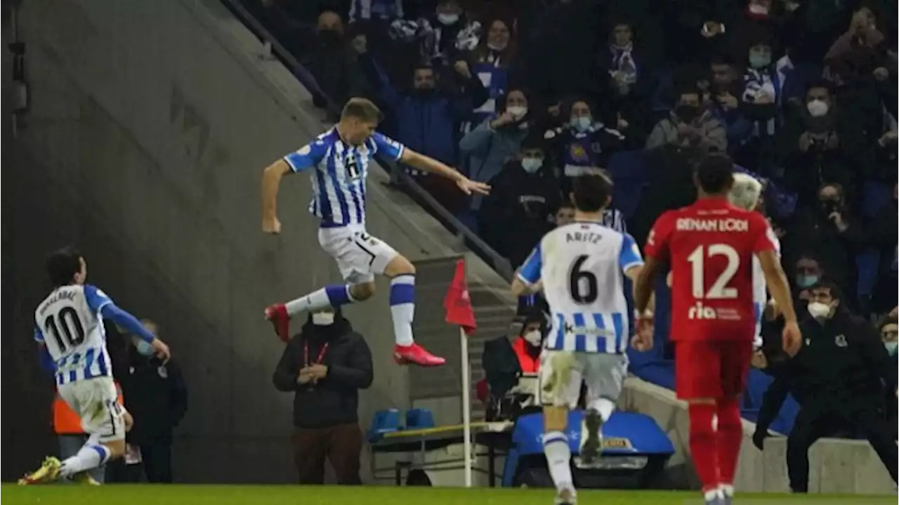 Real Sociedad Melaju ke Babak Perempat Copa del Rey setelah menyingkirkan Atletico Madrid dengan Skor Telak 2-0