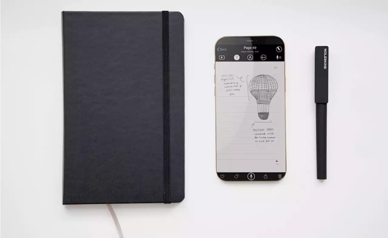 Moleskine Smart Writing System 2.0 seamlessly uploads your notes to the cloud