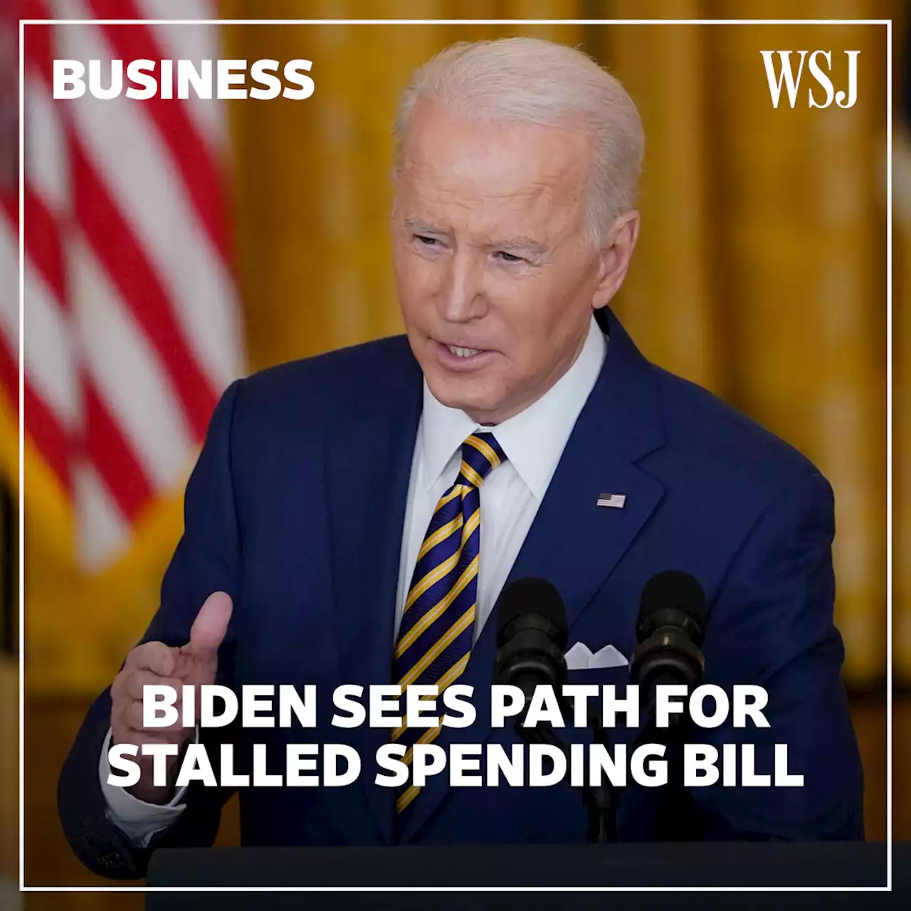 Biden Concedes Covid-19 Frustrations, Sees Path for Stalled Bill, Warns Russia on Ukraine