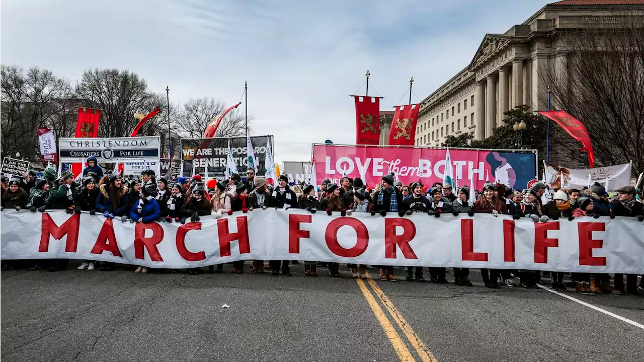 Anti-abortion rights activists zero in on Supreme Court in annual March for Life