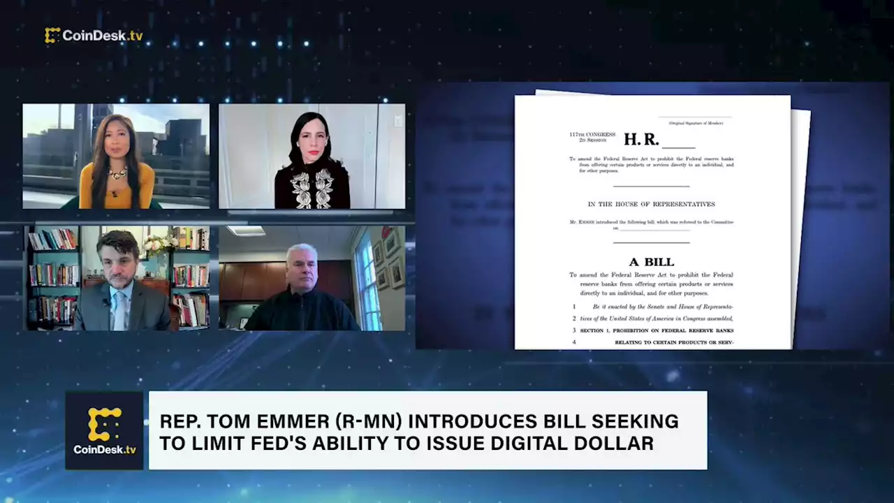 Why Congressman Tom Emmer Wants to Limit the Fed’s Ability to Issue Digital Dollar