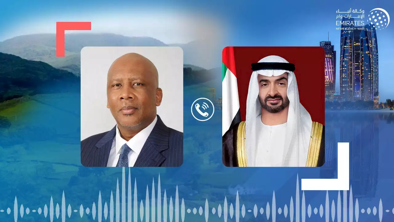 محمد بن زايد يتلقى اتصالاً هاتفياً من ملك ليسوتو أدان خلاله الهجوم الإرهابي على المنشآت المدنية في الإمارات