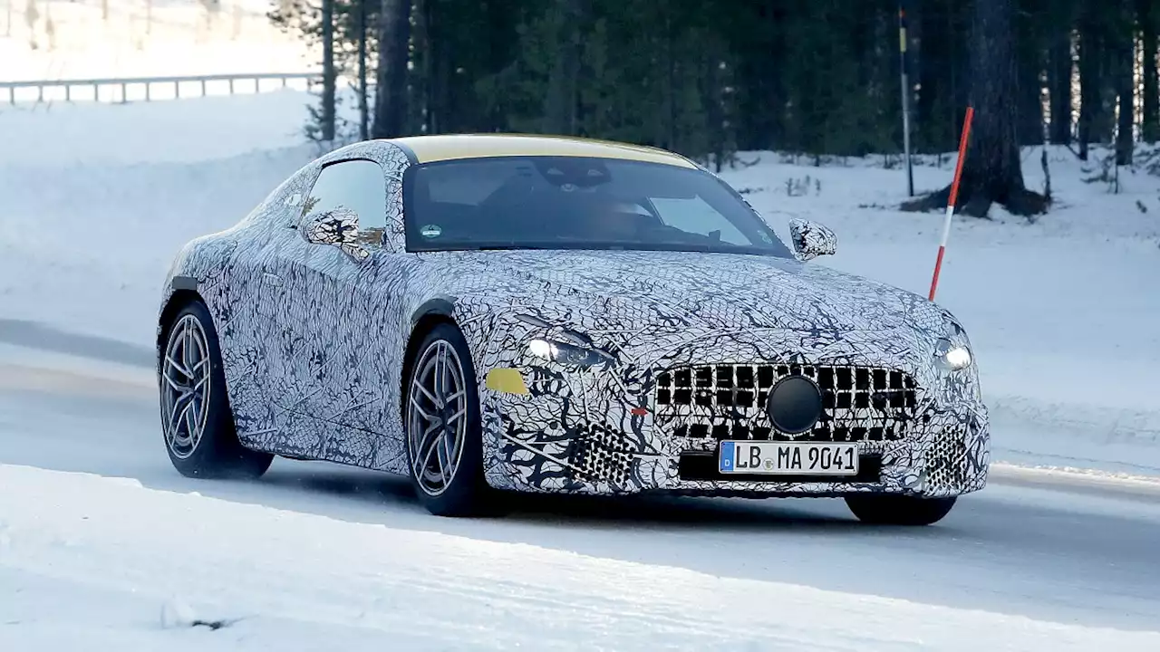 All-new Mercedes-AMG GT spotted in cold weather testing | Evo