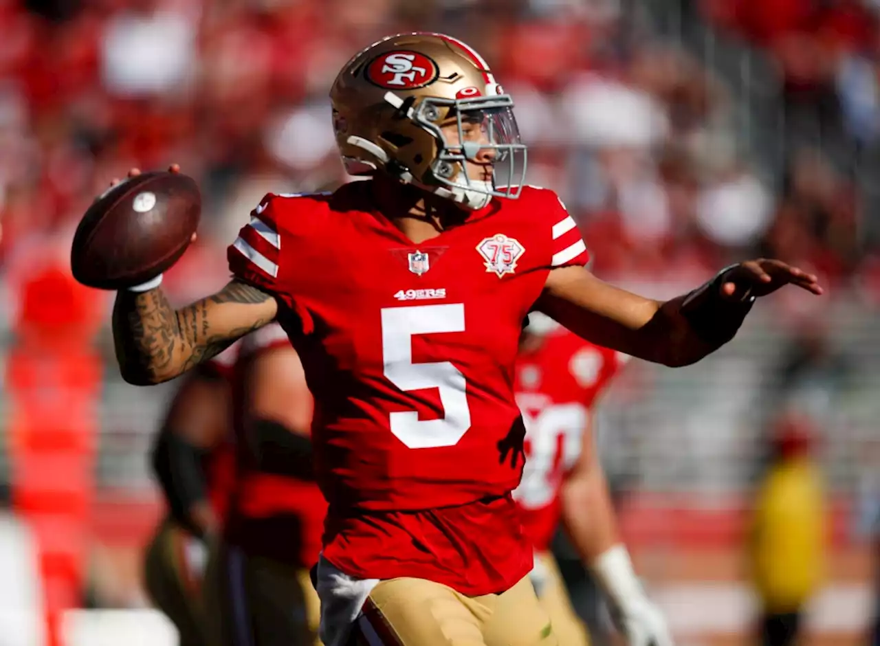 49ers rookie Lance mimicking Rodgers, not Garoppolo, ahead of Packers showdown