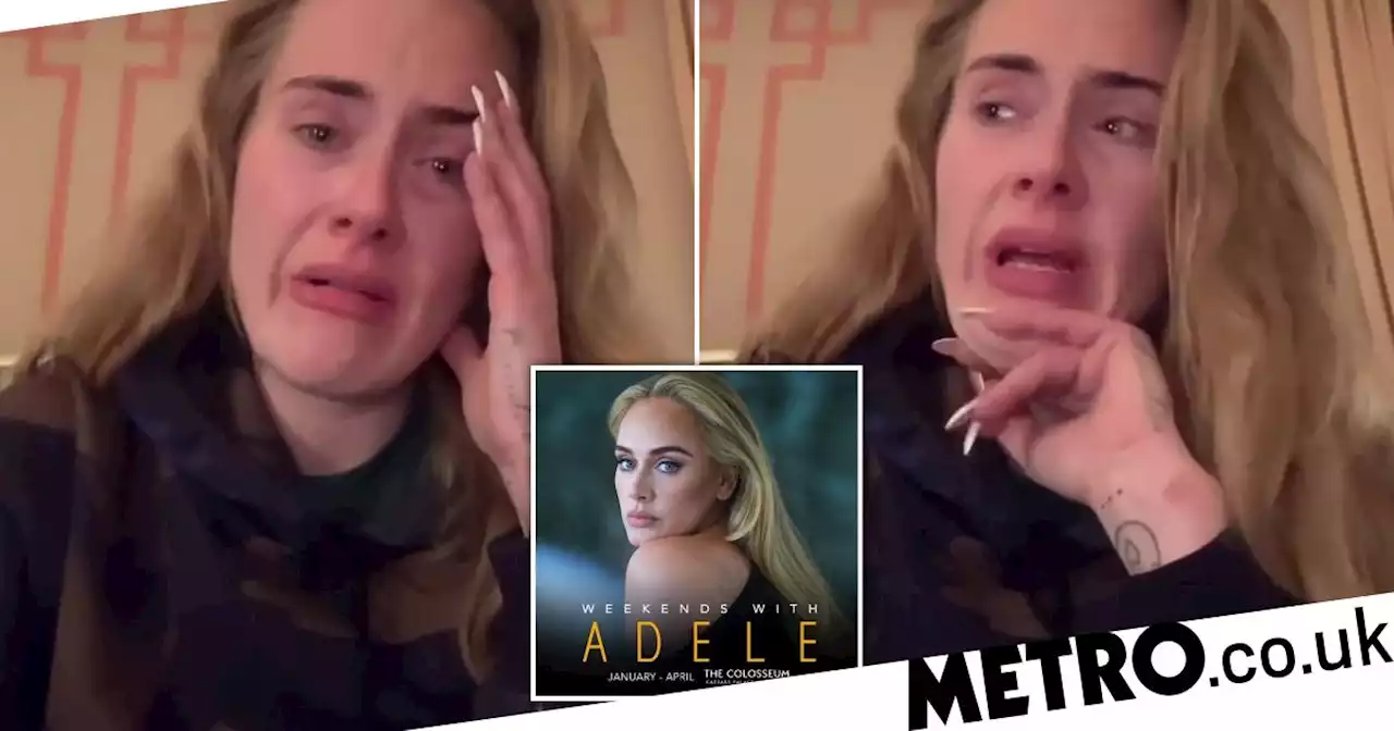 Adele breaks down as she postpones Las Vegas residency day before first show