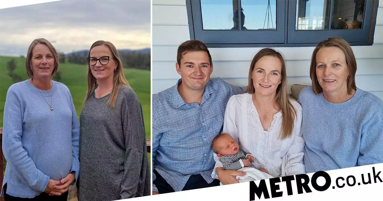 Mum gives birth to her own grandson at 54 as daughter was born without a uterus