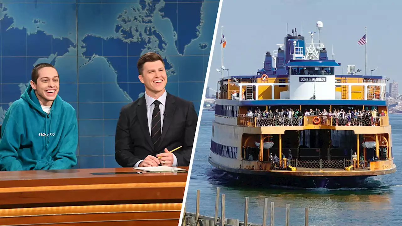 Pete Davidson and Colin Jost's Next Project: Buying a Staten Island Ferry