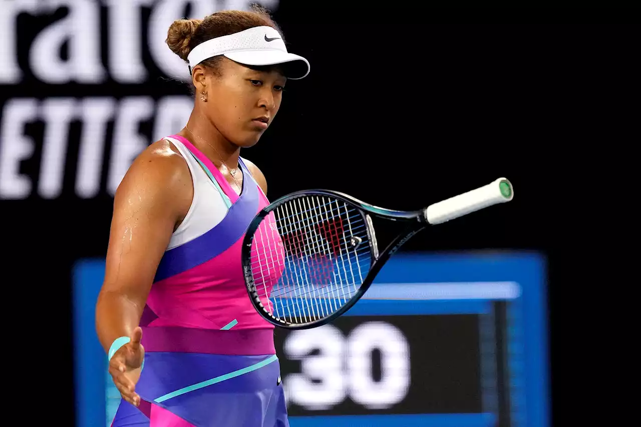 Defending champ Naomi Osaka loses at Australian Open