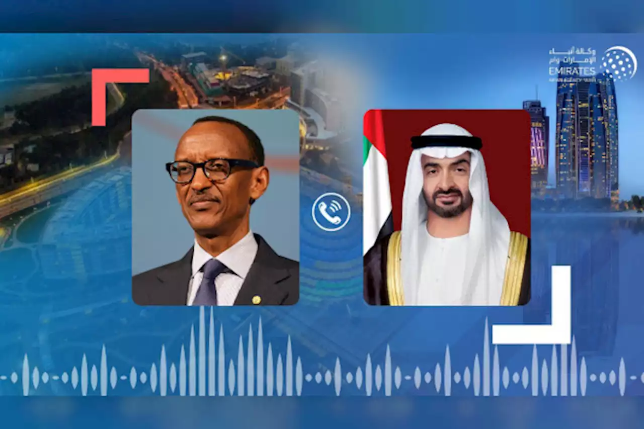محمد بن زايد يتلقى اتصالا هاتفيا من رئيس رواندا استنكر خلاله اعتداءات الحوثي على أراضي الإمارات