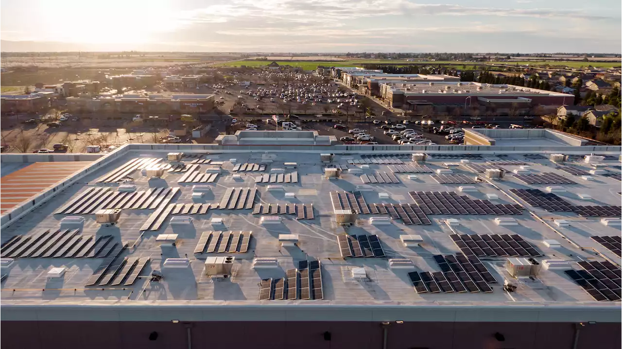 Superstores can meet half their electricity needs with rooftop solar, says a new report