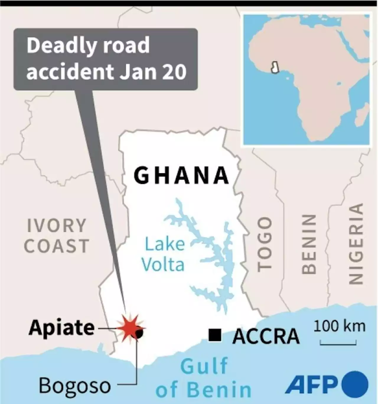 17 killed, 59 injured by explosion in western Ghana