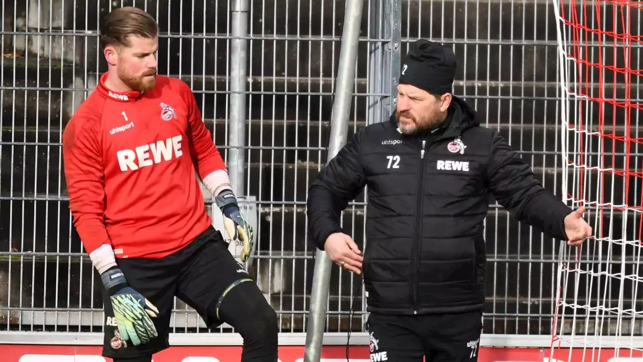 1. FC Köln: Trainer Steffen Baumgart rasiert Klub-Ikone Timo Horn