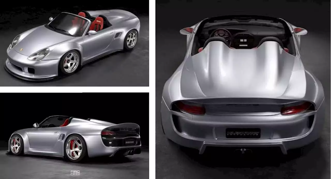 Tuner Teases Porsche Boxster Mk1 With Widebody Kit, Speedster Rear And Duck Tail Spoiler | Carscoops