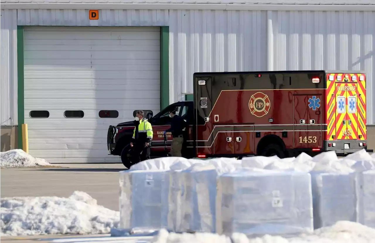 One dead, one critically injured in chemical explosion at production plant in Hampshire