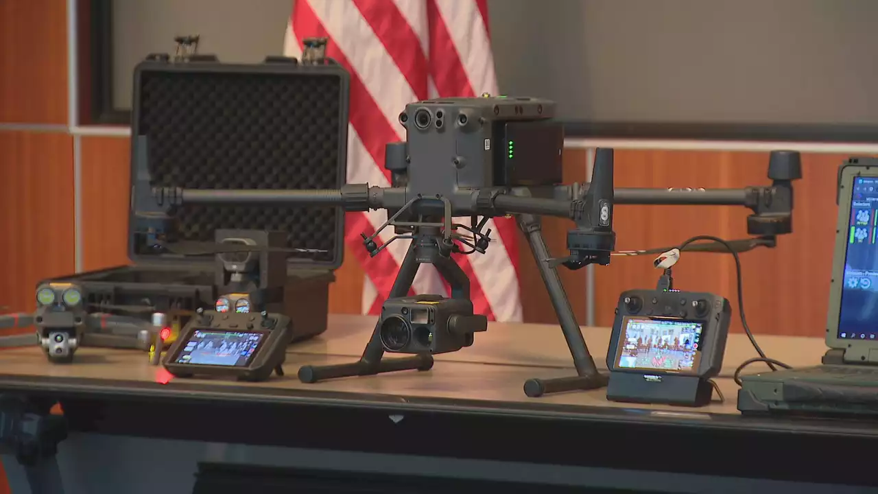 Dallas PD announces unit using drones to help in searches, solve crimes