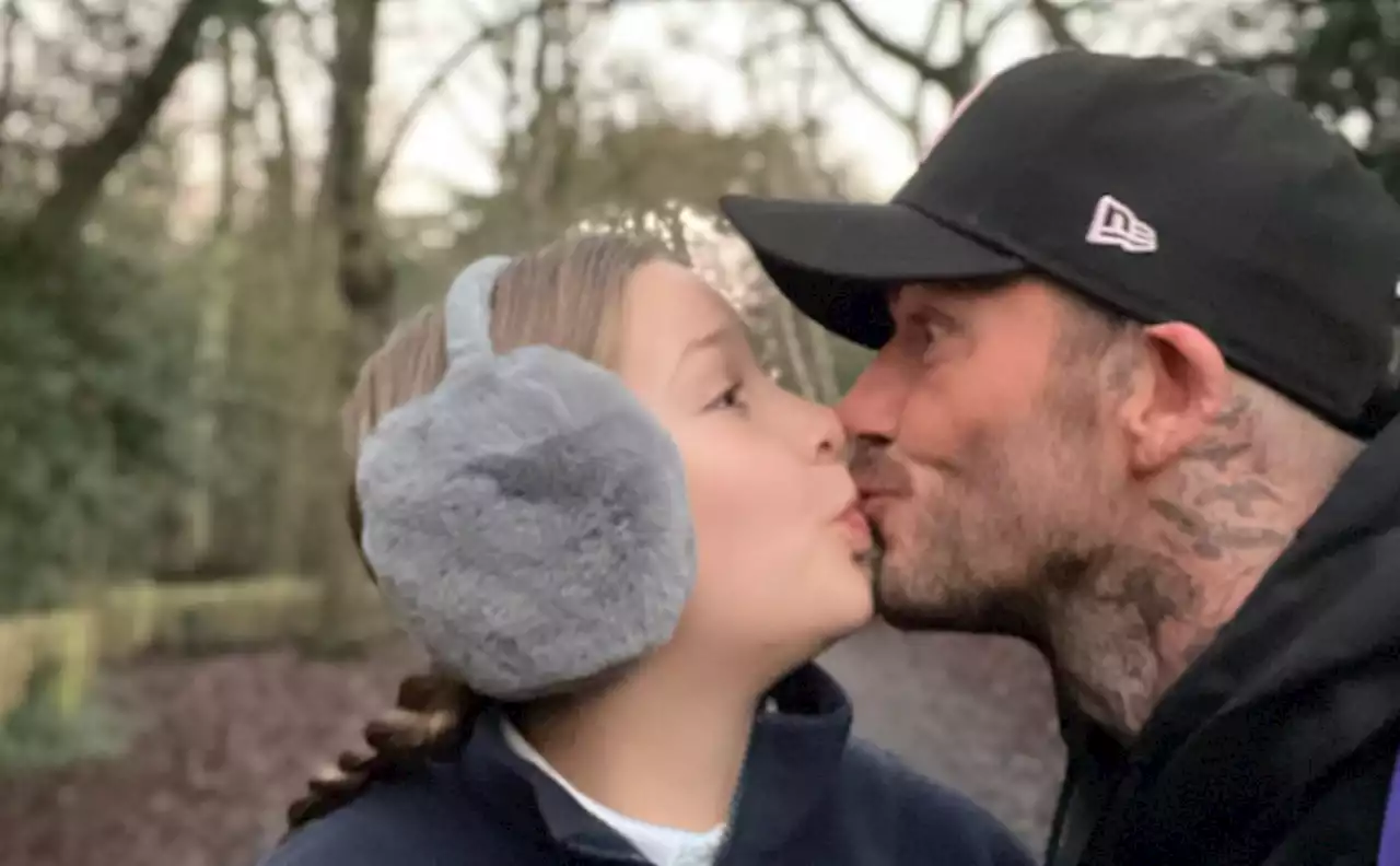 David Beckham bacia Harper sulla bocca e scoppia la polemica - iO Donna