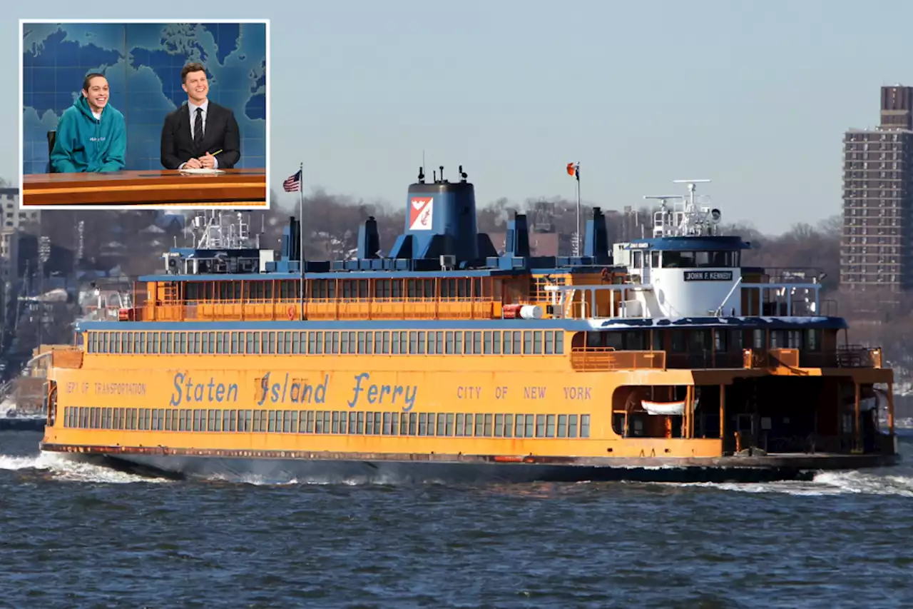 Pete Davidson and Colin Jost buy old Staten Island ferry boat