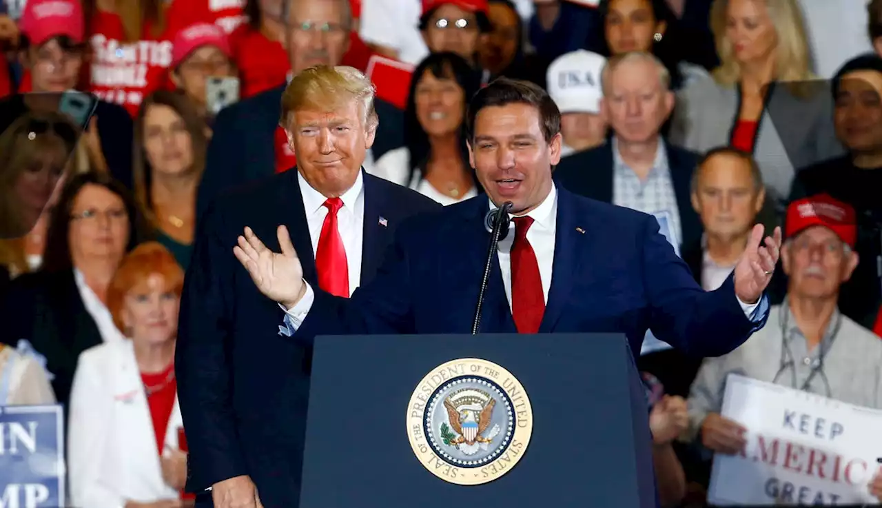 Frenemies? Donald Trump, Ron DeSantis eye each other warily before 2024 presidential race