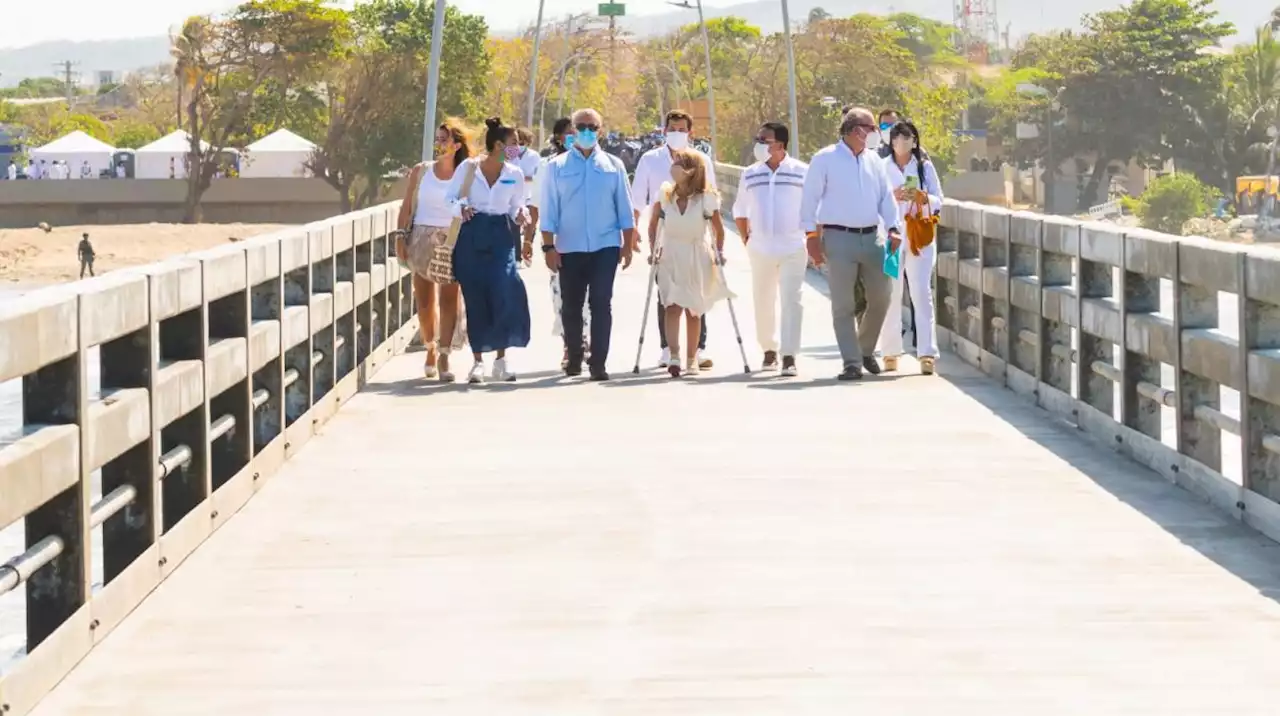 'Yo quiero que el muelle de Puerto Colombia sea el símbolo del país': Duque