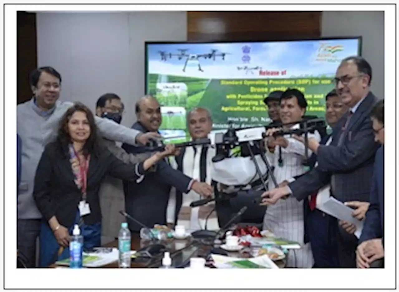 Government to promote Drone use in Agriculture for precision farming in country