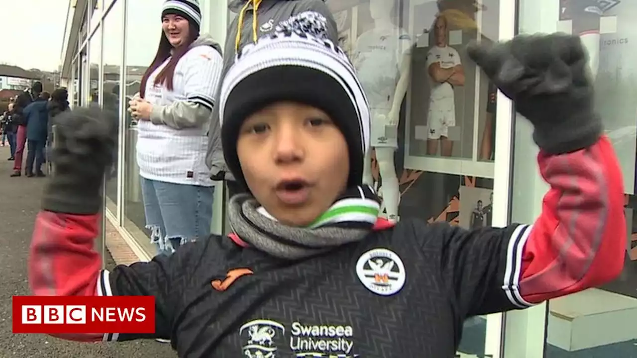 Swansea City: Fans' return to stadium 'like Christmas'