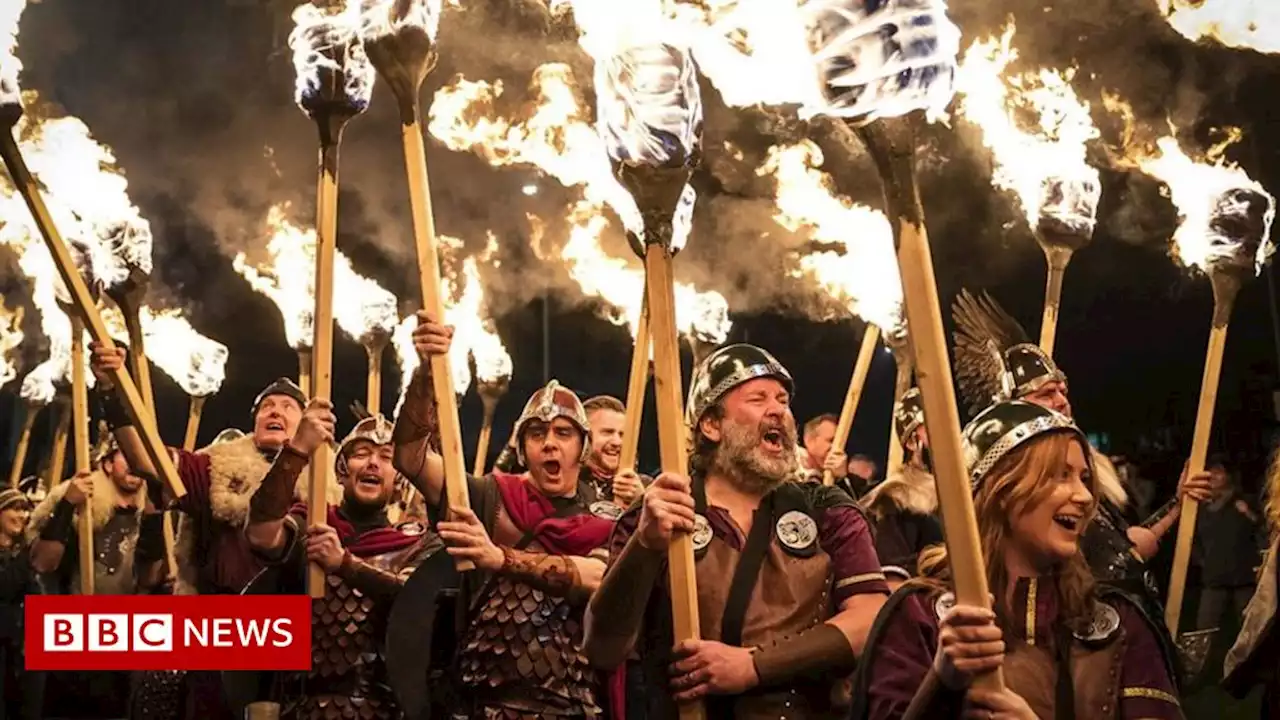 Viking torch parade marks Celtic Connections