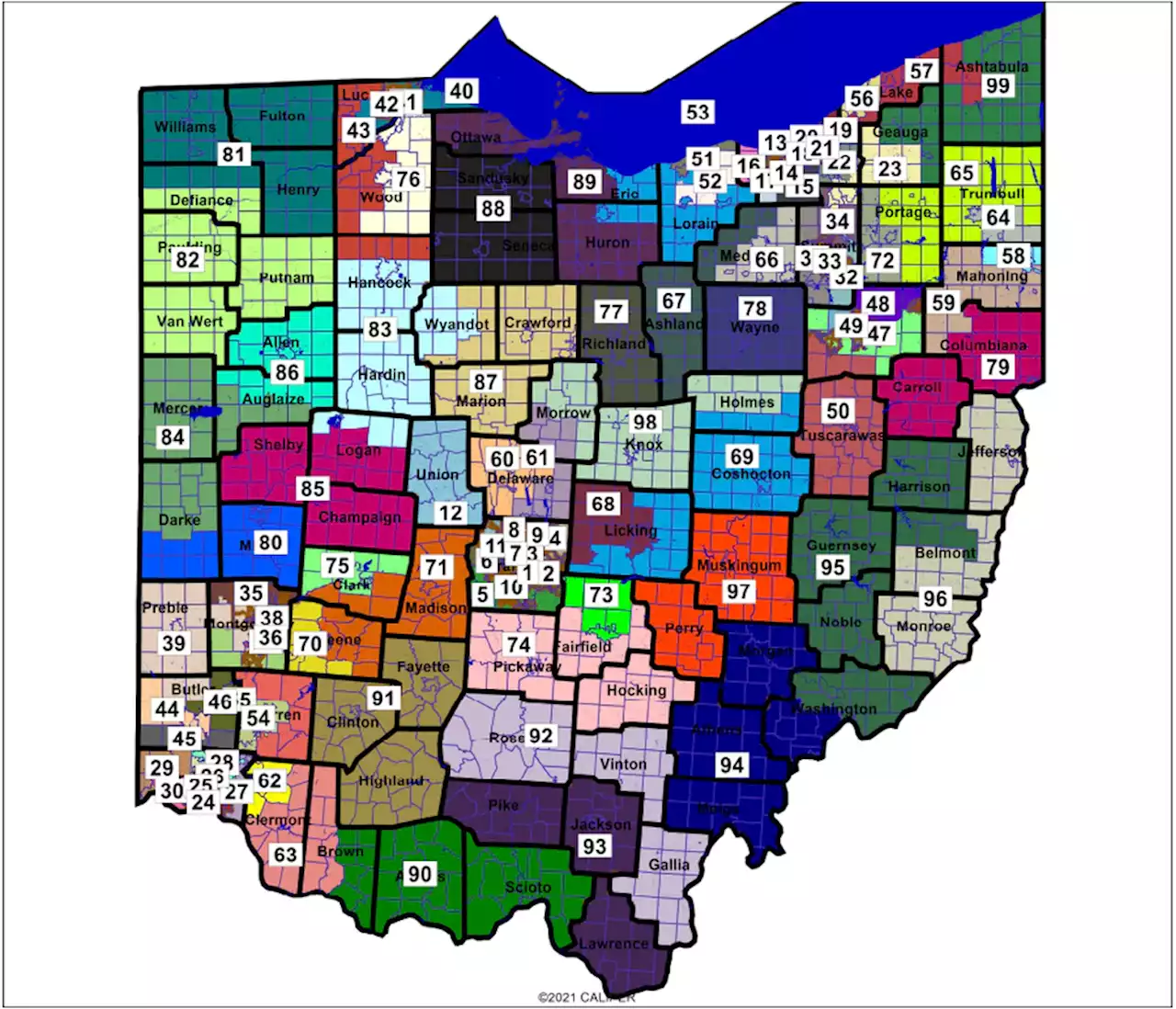 Ohio Redistricting Commission passes 4-year legislative map after second vote fails to reach consensus