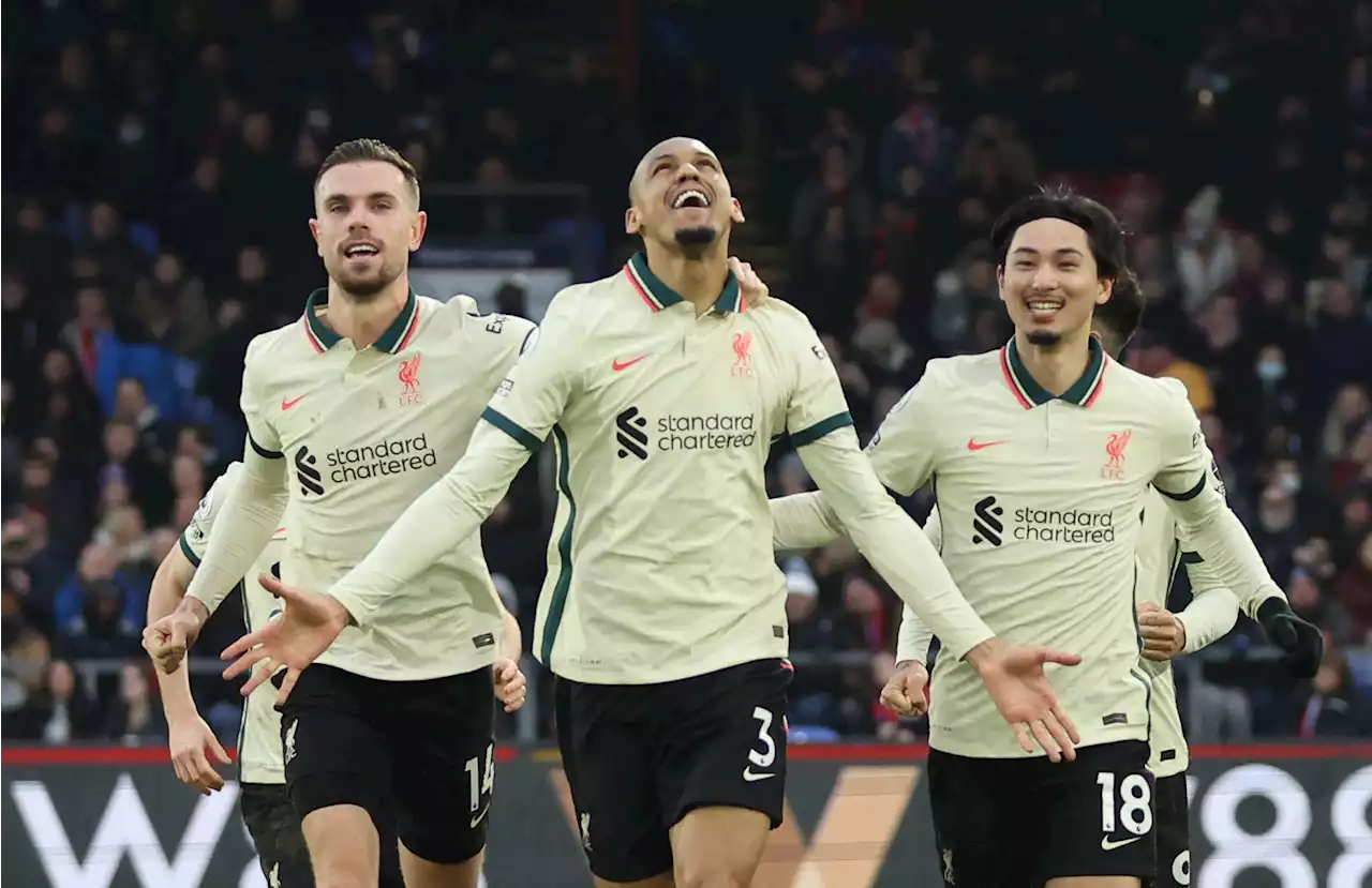 ليفربول يجهض انتفاضة بالاس ويقلص الفارق مع مانشستر سيتي