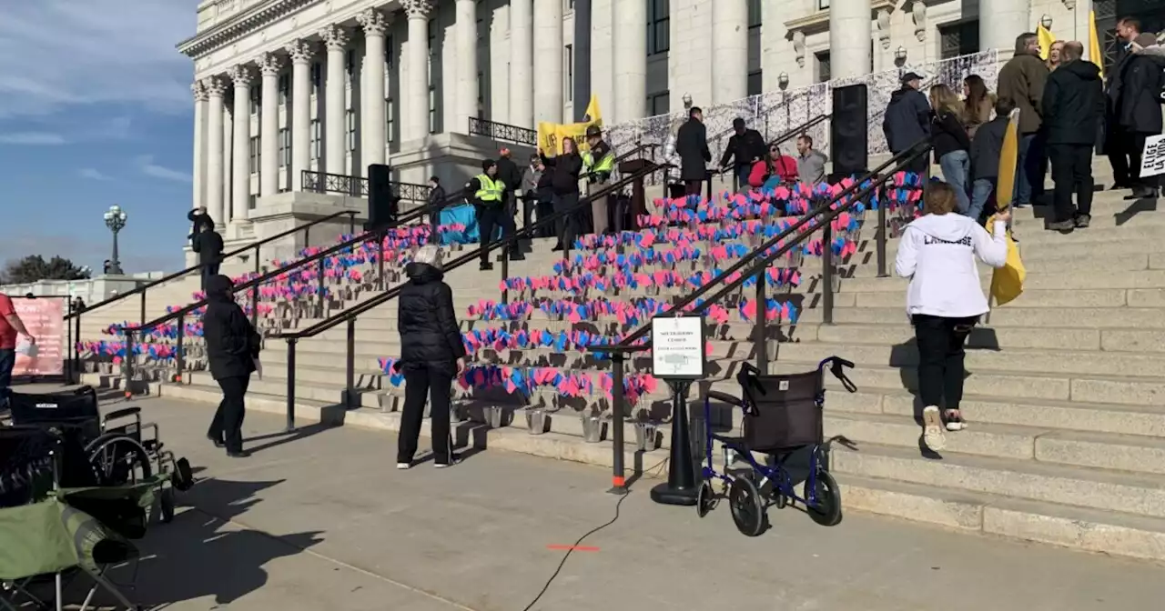 'March for Life' rally held outside Utah State Capitol