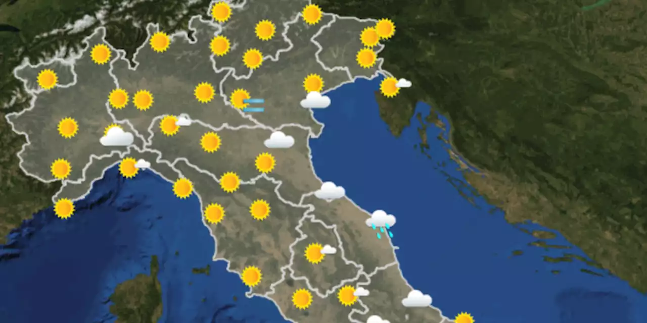 Le previsioni meteo per lunedì 24 gennaio - Il Post