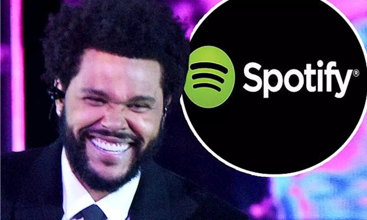 The Weeknd officially becomes the most popular artist on Spotify