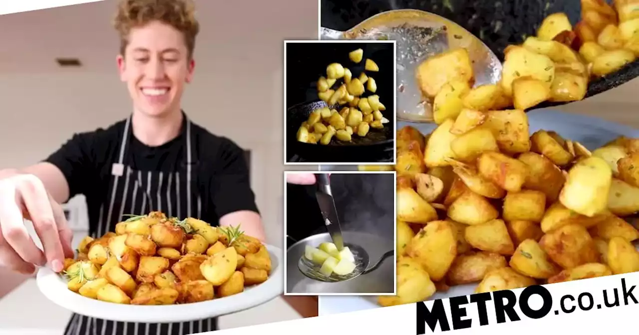 Chef shares trick for crispy and fluffy potatoes - without using an oven