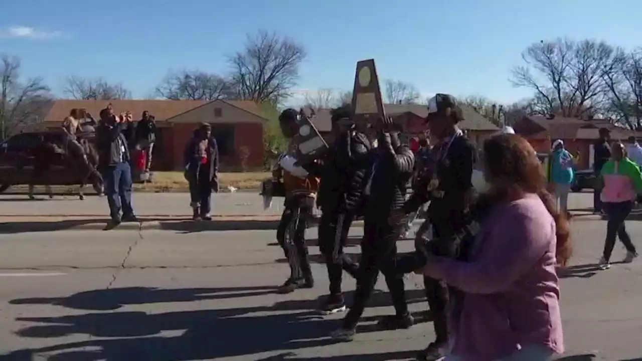 City of Dallas Celebrates Highschool Football Team's Historic Win During ‘South Oak Cliff Day'