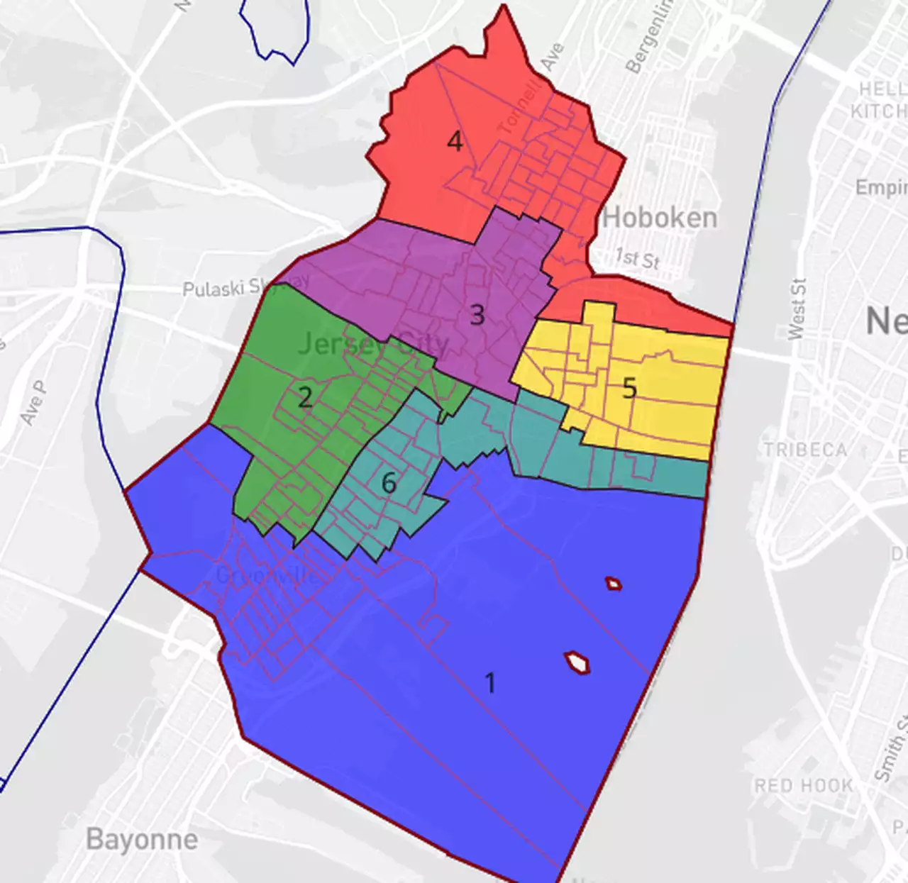 Ward Commission approves new boundaries in Jersey City, despite complaints from the public