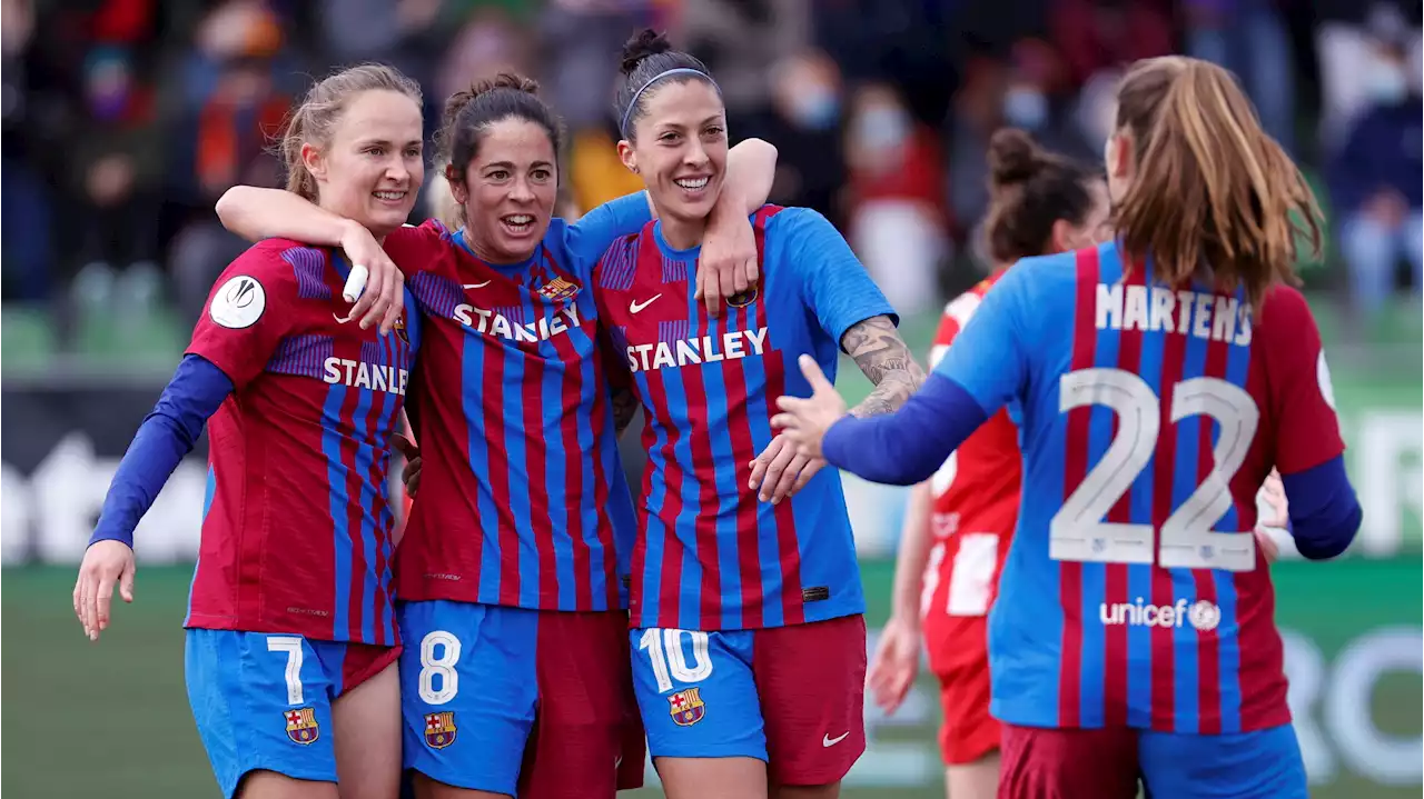 Supercopa femenina 2022 | El Barça gana 7-0 al Atlético