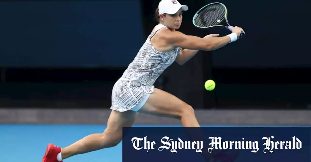 Barty too clever for young challenger, marches into quarter-finals