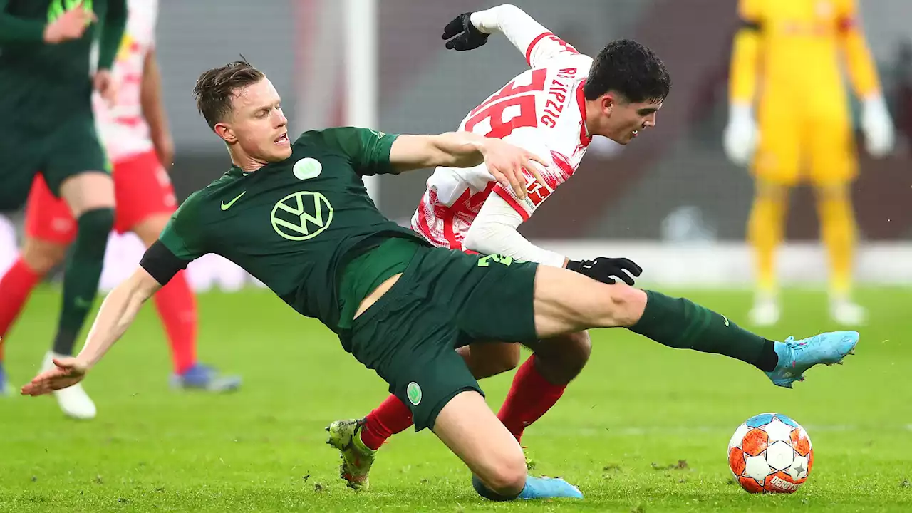 Fußball- Bundesliga: Wolfsburgs Krise hält in Leipzig an