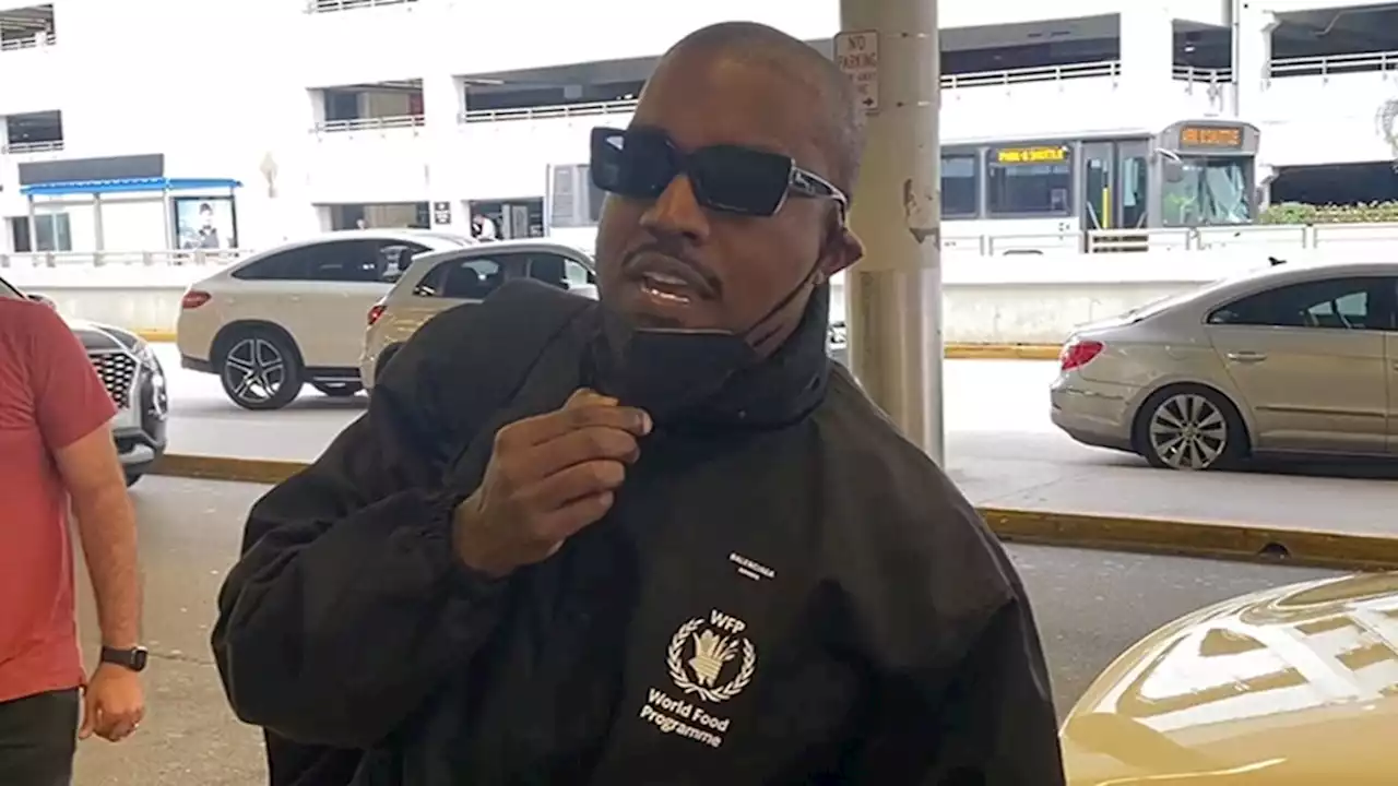 Kanye West Lectures Paparazzi About Milking His Image, Leaves Miami