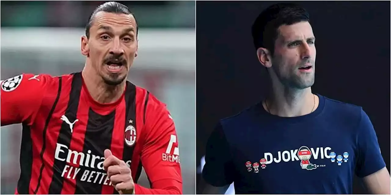 Ibrahimovic: 'Djokovic? Ognuno deve essere libero di avere la sua opinione'