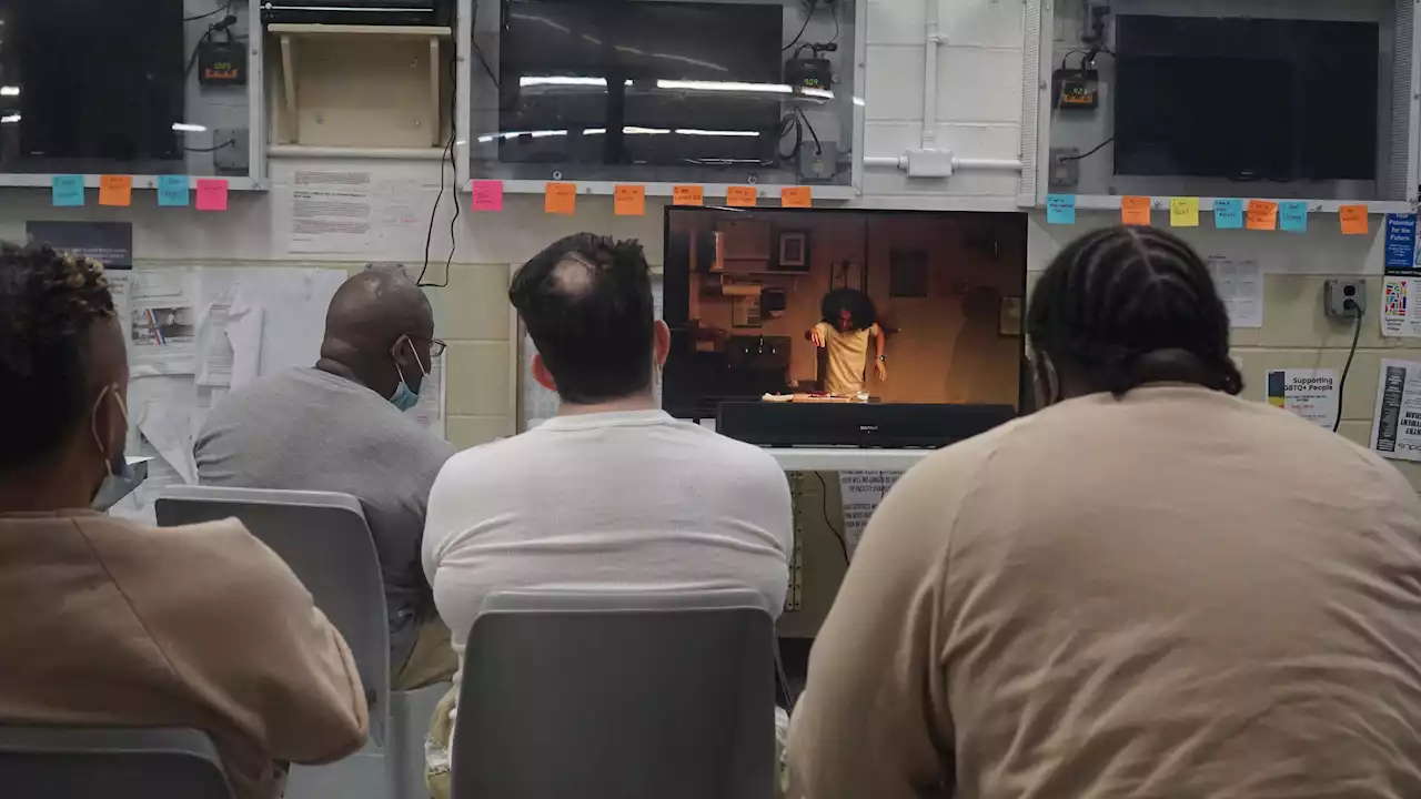 A Broadway show about life after incarceration finds its most avid audience in a New York City jail