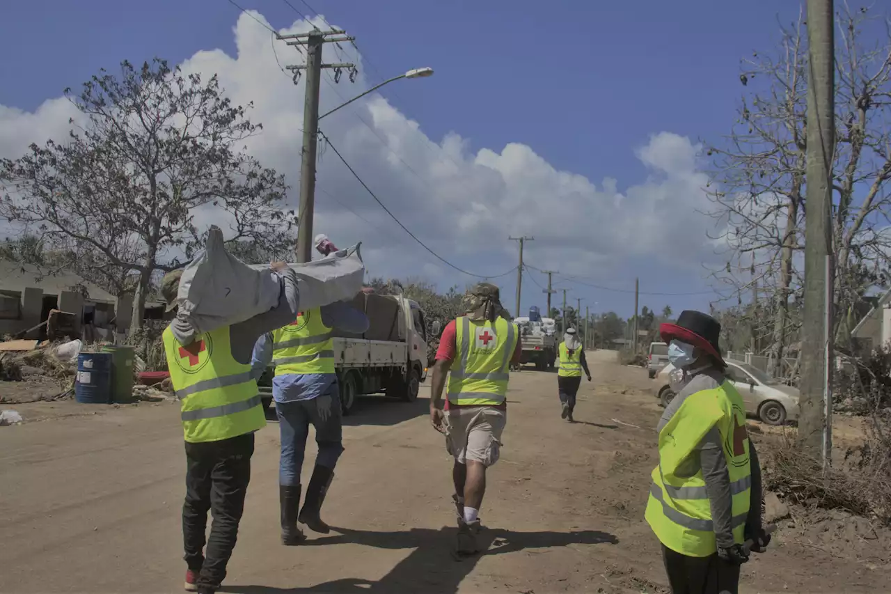 4 Japanese planes fly more aid to Tonga after volcanic blast