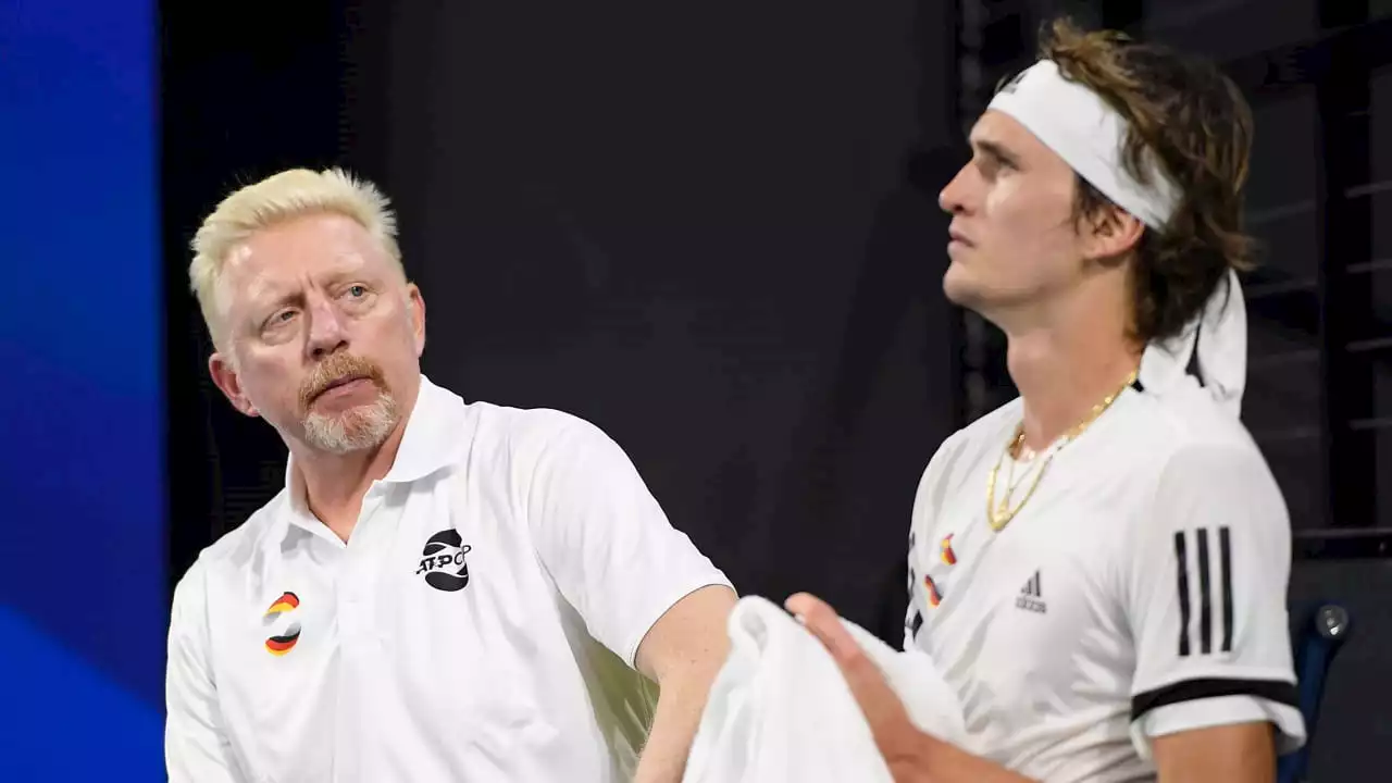 Australian Open: Boris Becker geht auf Alexander Zverev los