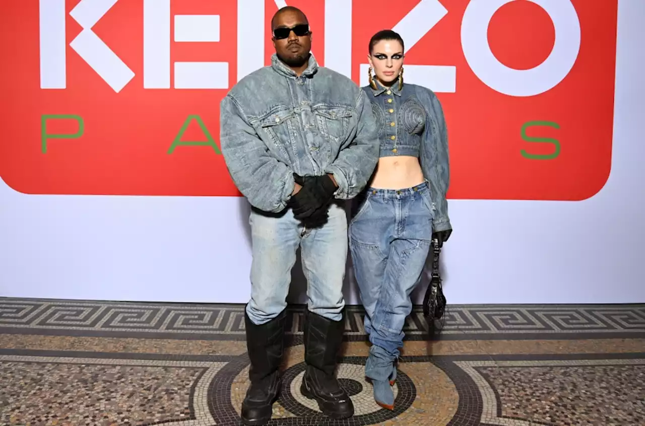 Kanye West & Julia Fox Make Red Carpet Debut in Matching Denim